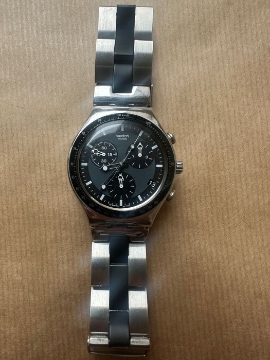 Swatch Irony Chronograph — оригінальний швейцарський годинник
