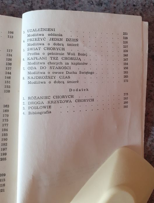 Ks Franciszek Grudniok - Blaski cierpienia [Wrocław 1989] spis treści