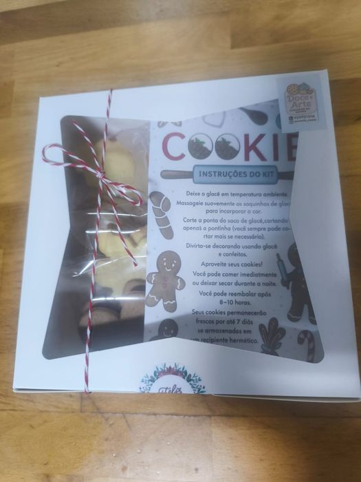 Bolachas manteiga Natal