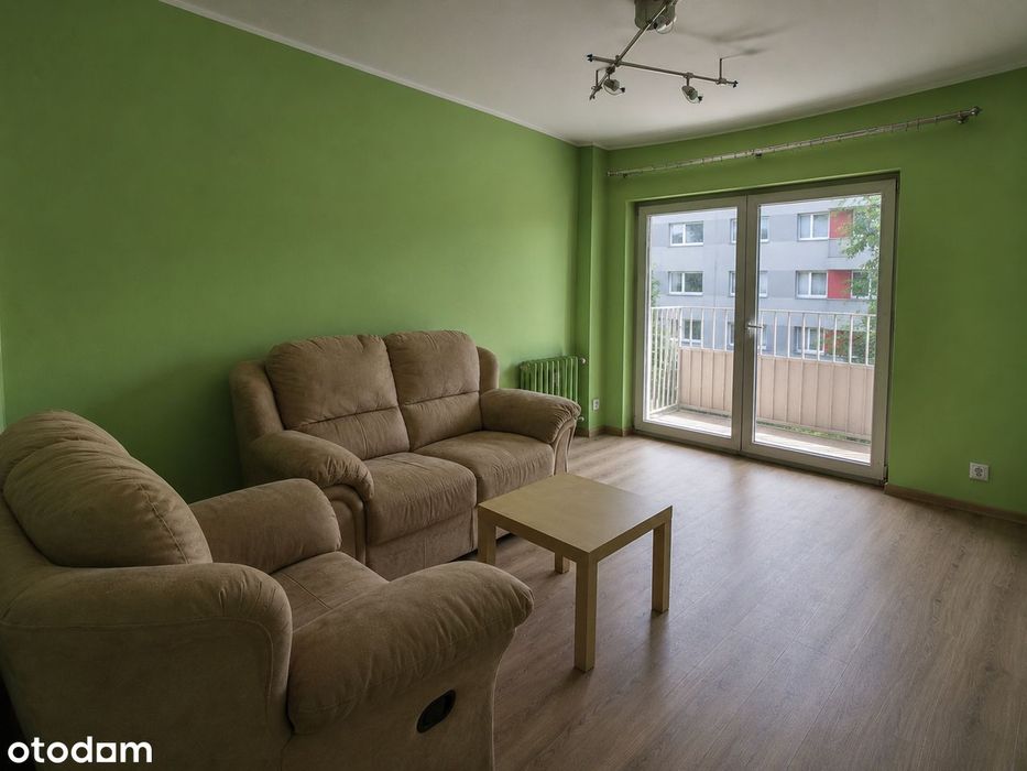 Mieszkanie 46 m² z balkonem i piwnicą – dużo zieleni, duży potencjał - View 2
