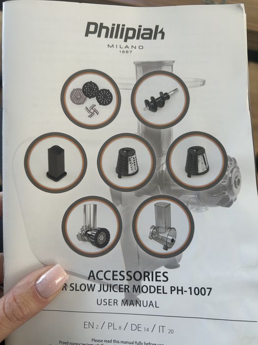 Maszynka wyciskarka Philipiak