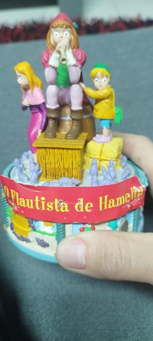 Caixa de música  o flautista de hamelim como nova 25€