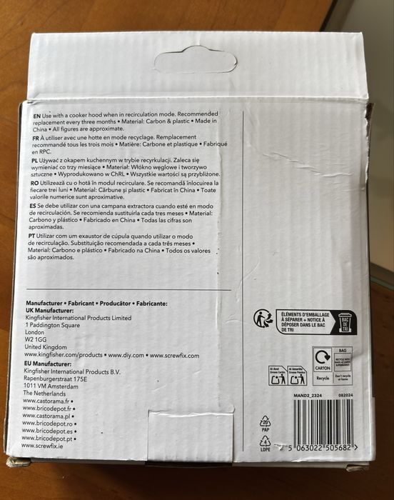 Filtro de Carbono CARBFLT135 x2