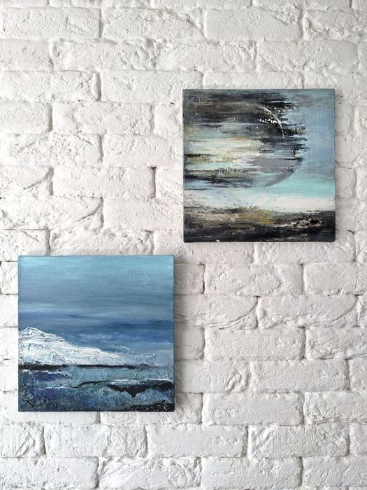 Картина интерьерная абстракция природа