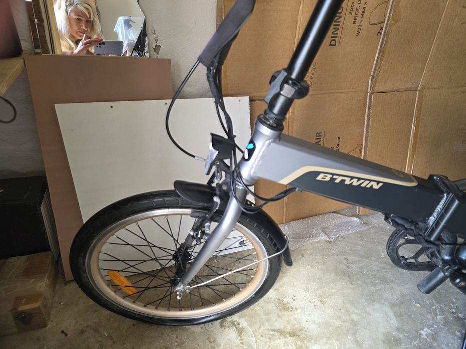 Bicicleta eletrica dobravel