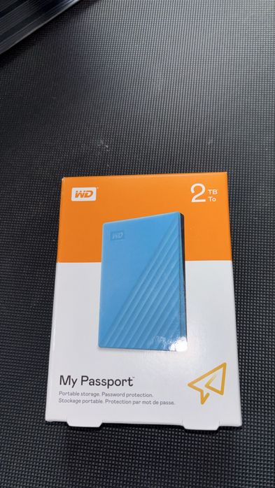 Dysk zewnętrzny WD My Passport 2TB Nowy!!