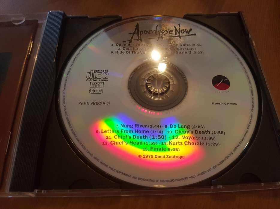 Cd Banda Sonora Apocalypse Now