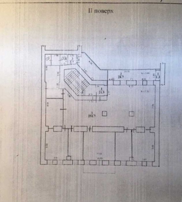 Сдам Офис 300 м2 на Пушкинской. 2 этаж небольшого БЦ