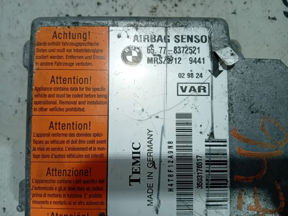 Centralina de Airbag BMW Série 3 E46 65778372521 Original