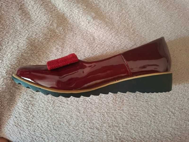 Nowe, półbuty, baleriny na wyższej podeszwie McArthur, rozmiar 37