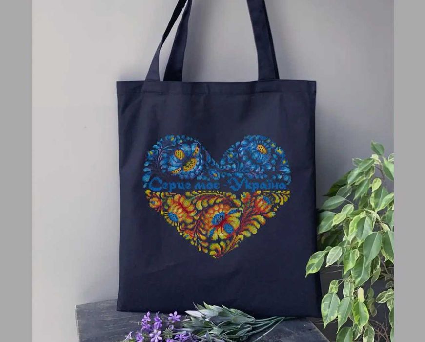 Набір для вишивання бісером, Еко сумка-шопер