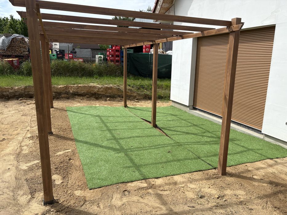 Pergola aluminiowa 3x5,5 m z przesuwanym dachem