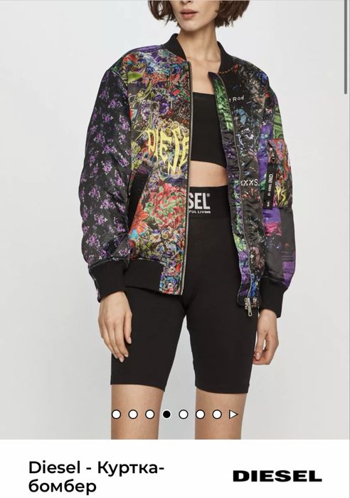 Diesil куртка бомбер ( оригинал )