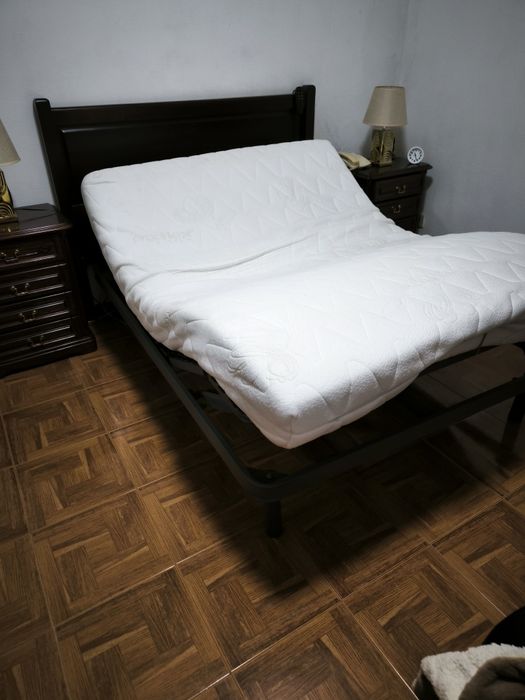 Cama elétrica articulada +Colchão Ergoflex 1.83mx1.33m
