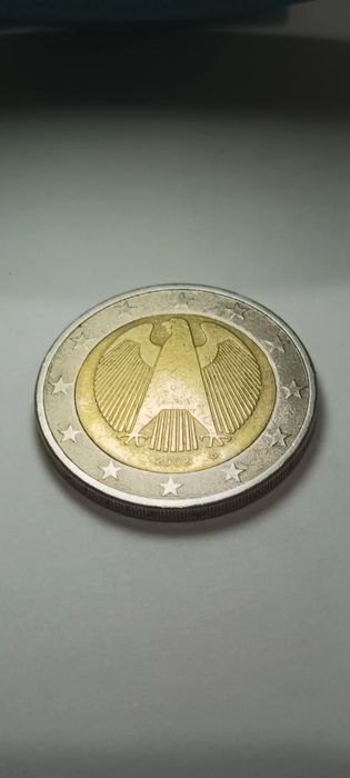 Moeda Alemanha 2002 G- considerada rara