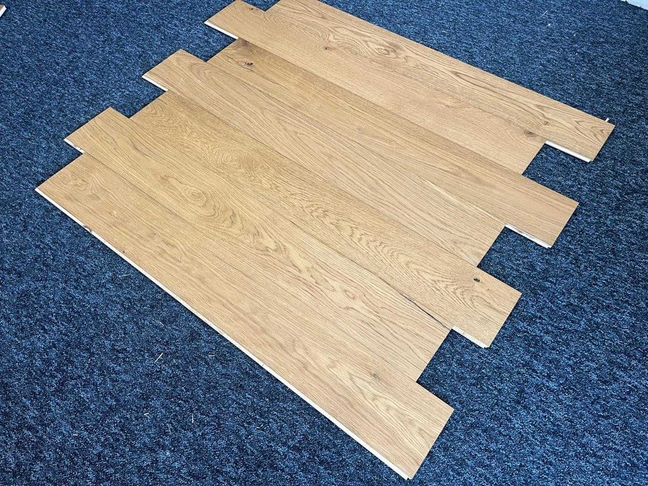 Deska dębowa 14x150x1100 klasa MIX Lakier [300 m2]