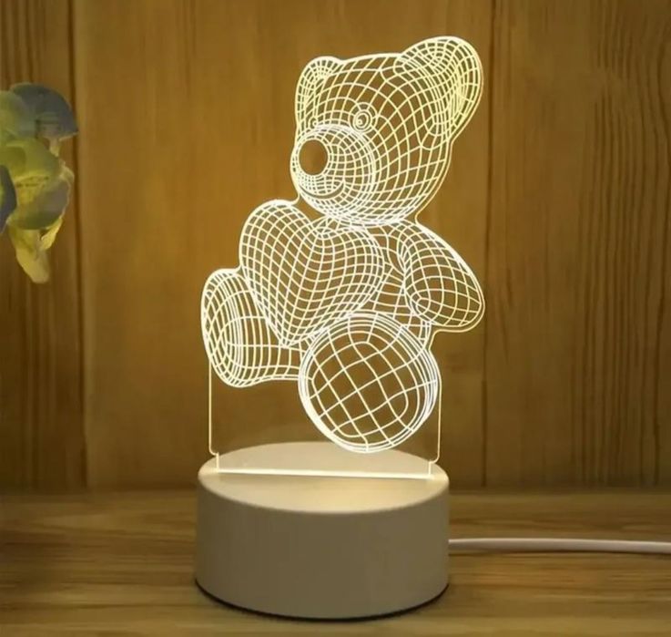 Нічник ведмедик.