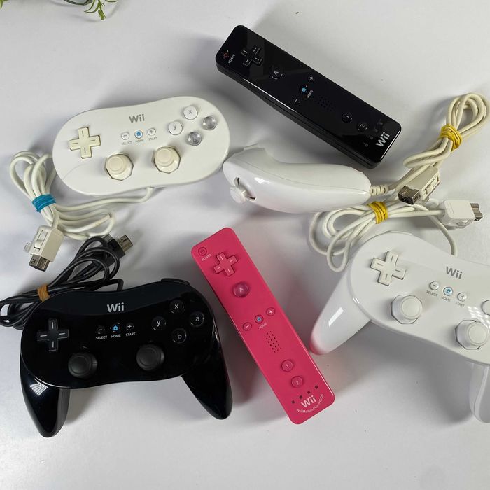 Контролер Nintendo Wii RVL-003 Remote Білий Б/У Оригінал Геймпад Віі пульт