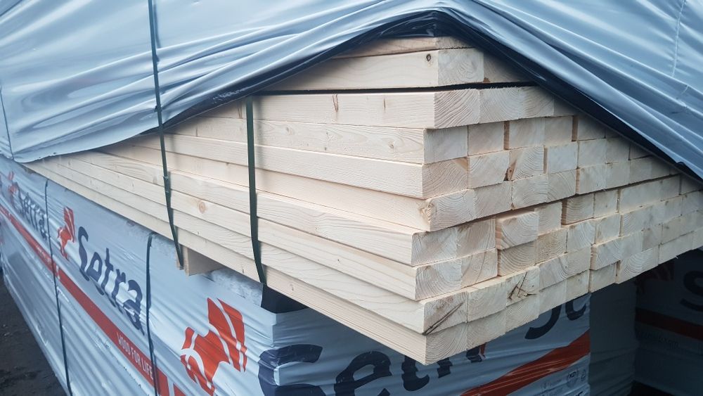 Łaty dachowe,  suche strugane 35 x 70mm, laty, kontrlaty, 40x60