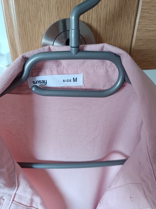 Nowa Koszula damska pudrowy róż rozmiar M