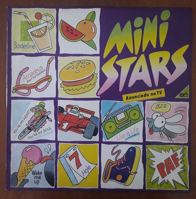 Mini Stars disco de vinil