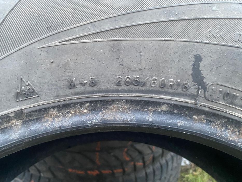 Opony zimowe 265/60 r18