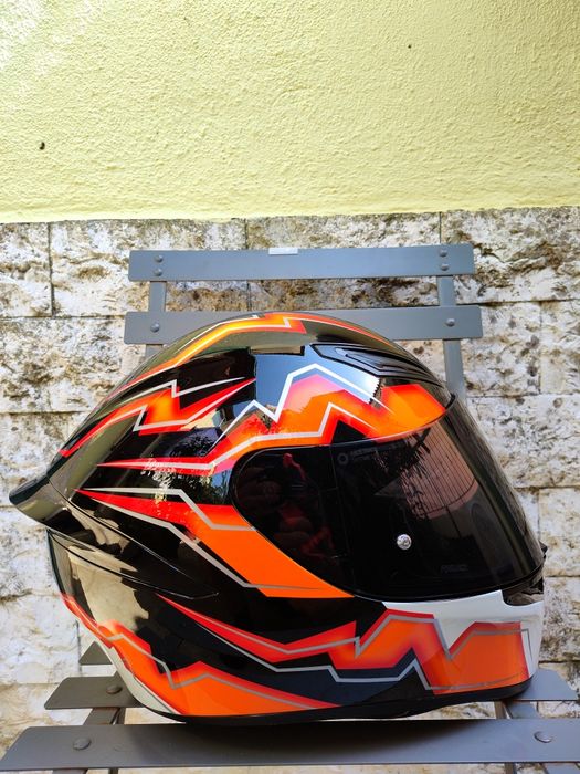 *Promoção* Capacete AGV K1 Krypton Black Orange