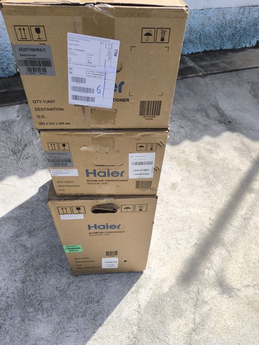 Ar Condicionado Haier AS25THMHRA, 9000+9000BTUs