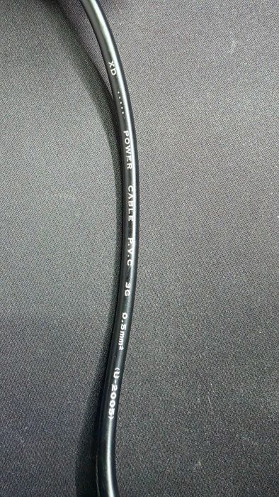 Кабель живлення 220V (EU) → IEC C13, 1м (для ПК, монітора, БЖ)