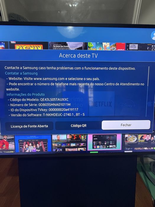 TV Samsung The Sero 43” QLED 4K – Ecrã Rotativo | 60W 4.1CH