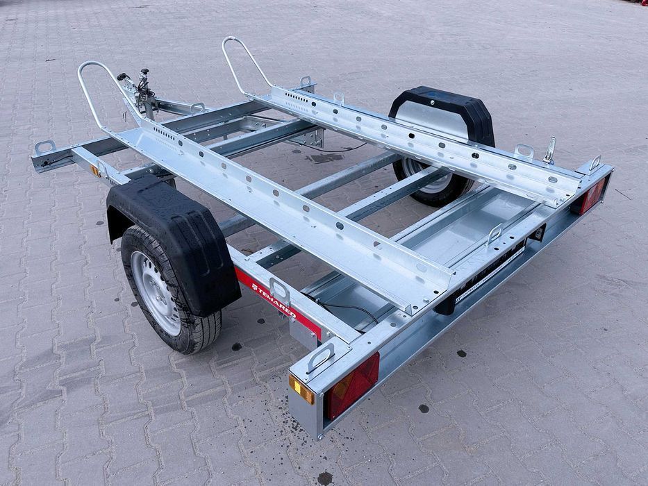 TEMARED MOTO 2 Premium DMC 750 kg na 2 motocykle bez podłogi