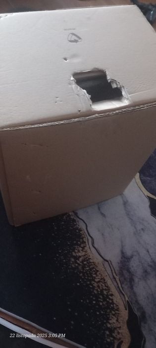 Nowy okap 60cm czarny szklany