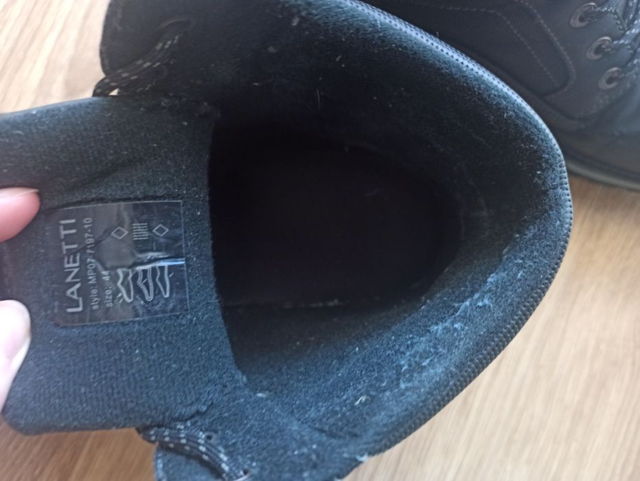 Buty zimowe męskie