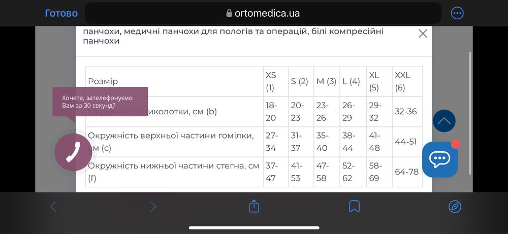 Компресійні панчохи xxl
