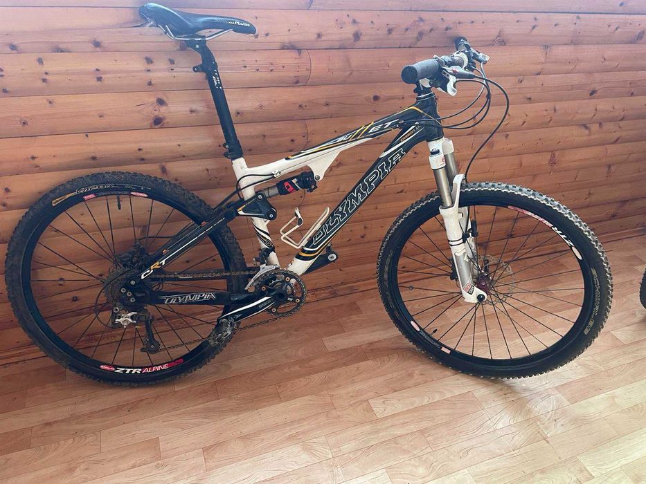 Продам велосипед Olympia Bullet — карбоновый двухподвес