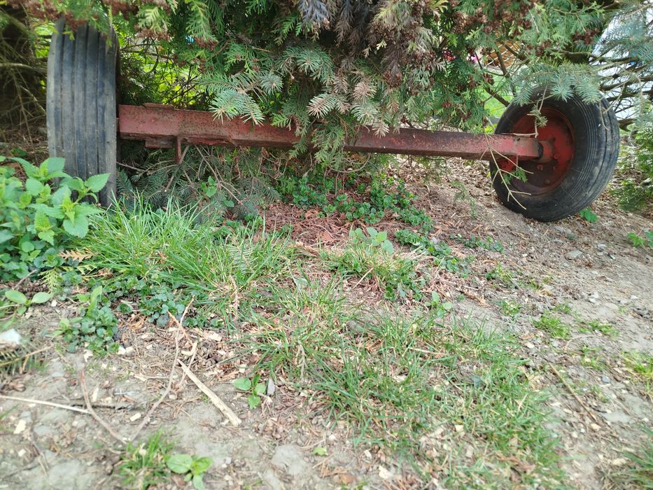 Oś skrętna wozu wózka platformy sadowniczej