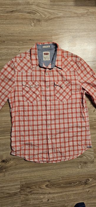 Levis koszula męska rozmiar L wymiary na zdjęciach