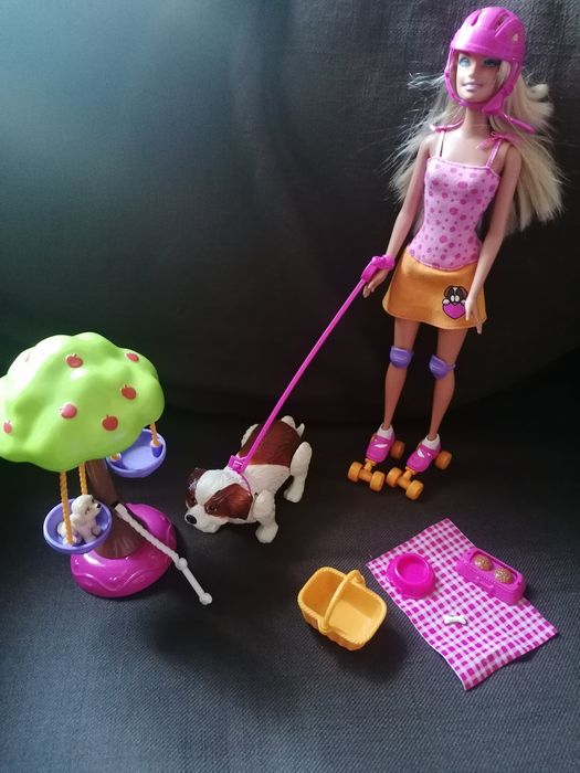 Barbie na rolkach