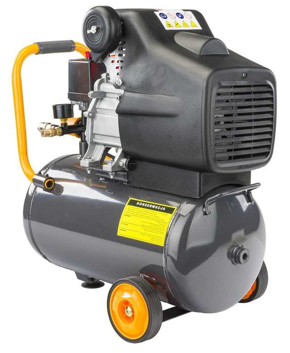 Kompresor olejowy sprężarka 24L 2KM 206l/min PM-KO-24T NOWY