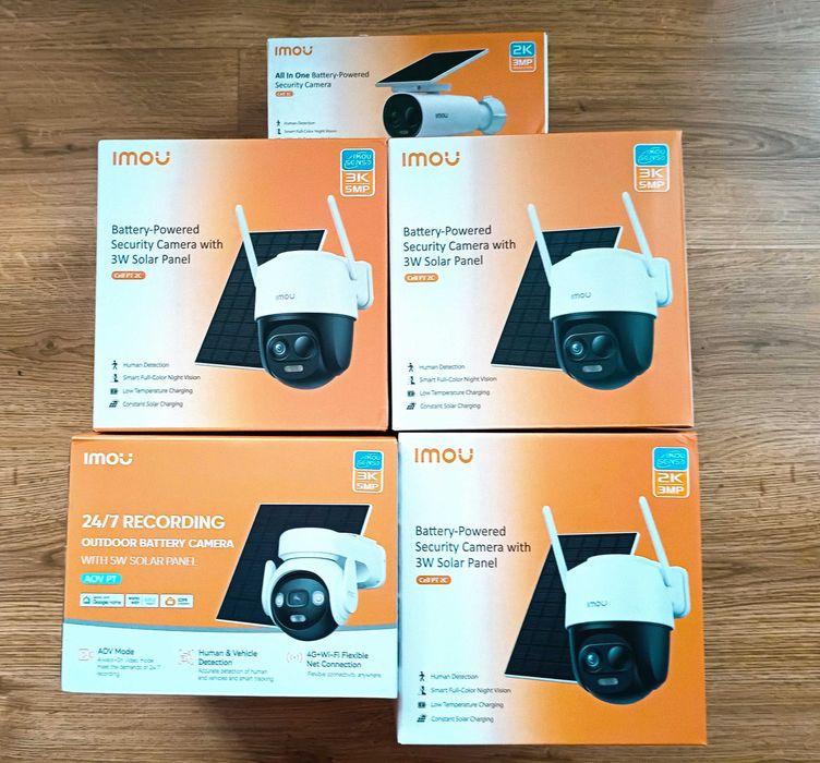 IМOU Cell PT 2C 5MP Wi-Fi акум. 5000 mAh Сонячна Панель Zoom 8х