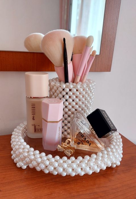 Набір органайзерів 2 в 1 з акрилових перлин