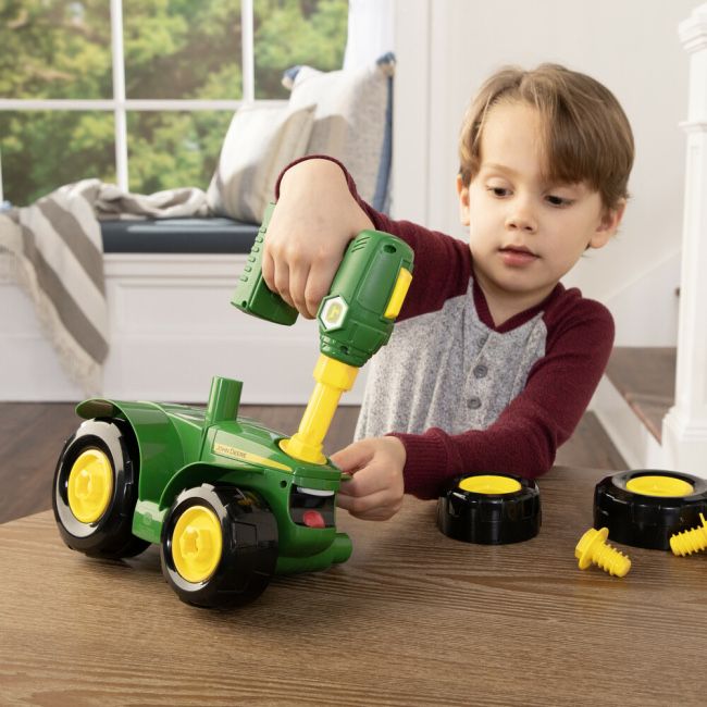 Розбірна машинка Tomy John Deere Збери свій трактор, розвиваючі ігри