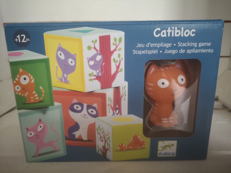 Układanka Z Klocków Kotki, Djeco