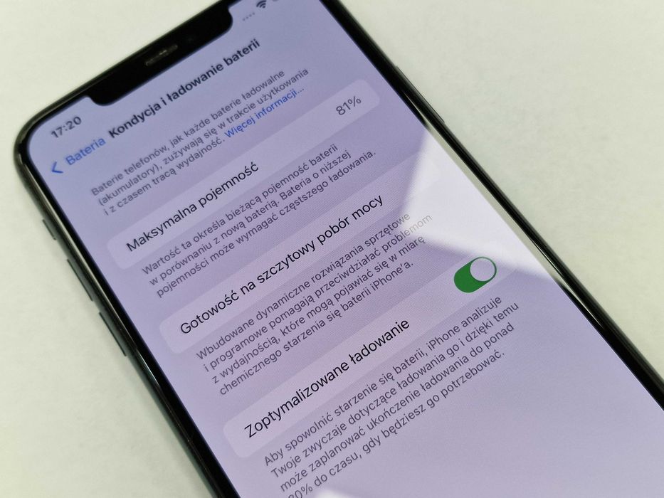Iphone 11 PRO MAX 64GB/ Green/ Bat 81%/ Grade A-/ Gwarancja + ładowar