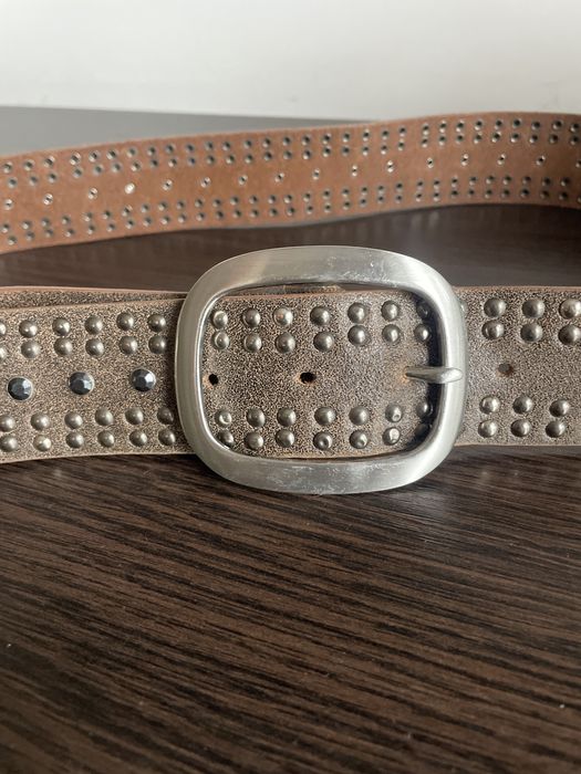 Шкіряний жіночий ремінь, 90