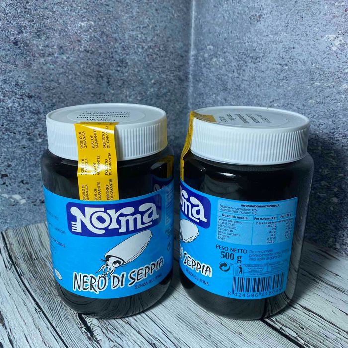 Чорнило каракатиці Norma Nero di seppia Вага 500 г