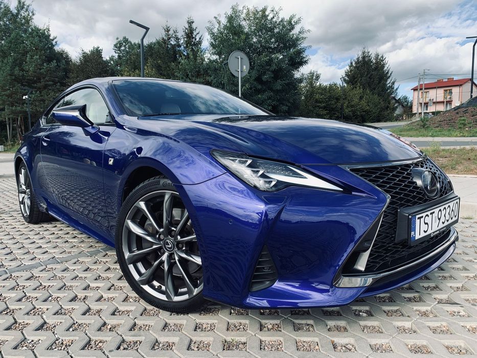 Lexus RC RC300h Unikatowy F Sport TripleLED Kamera ACC Hybrid F-VAT23%