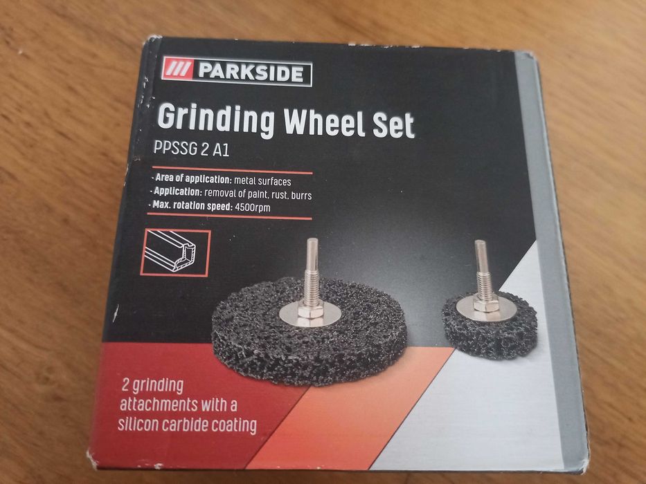 Nowy zestaw tarcz szlifierskich