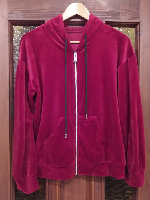 Włoska  bluza z kapturem