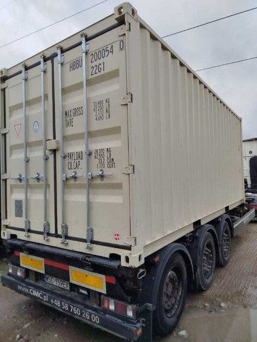 Kontener morski magazynowy budowlany 20 DV One Way – TS-CONT